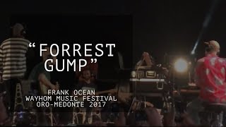 Frank Ocean Live in Concert “FORREST GUMP” WAYHOME MUSIC AND ARTS FESTIVAL ORO-MEDONTE 2017
