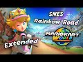 SNES Rainbow Road Extended Mario Kart World OST Best Quality
