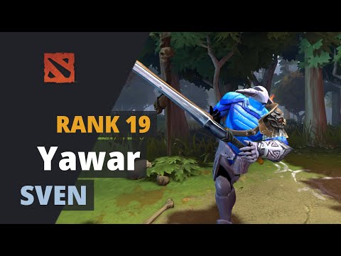 Yawar (Rank 19) plays Sven Dota 2 Full Game