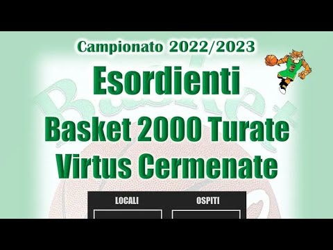 Esordienti Basket 2000 Turate vs Virtus Cermenate