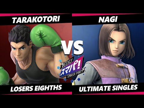Sumapa 92 Top 8 - Tarakotori (Little Mac) Vs. Nagi (Hero) Smash Ultimate - SSBU