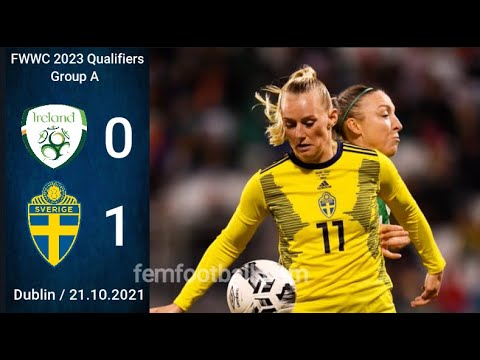 [0-1] | 21.10.2021 | Ireland vs Sweden | FIFA Womens World Cup 2023 Qualifiers | Group A