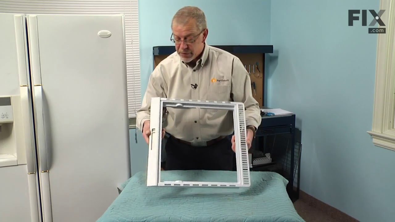 Replacing the Crisper Drawer Frame