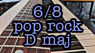 Download lagu Slow 6/8 Pop Rock Jam in D Major - Backing Track - 40bpm with live chord prompts mp3