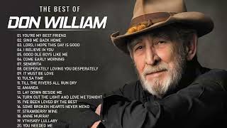 Don Williams - Best Of Songs Don Williams | Don Williams Greatest Hits