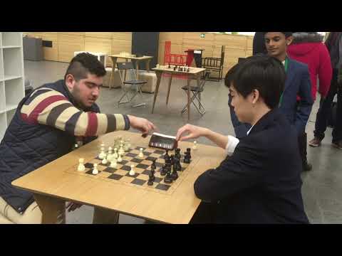 Bullet chess - GM Maghsoodloo vs GM Tang