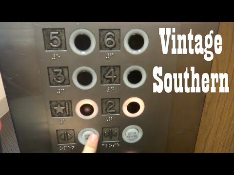 Vintage Southern Traction Elevator @ The former Virginian Hotel Lynchburg VA