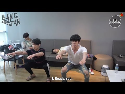 [ENG] 180928 [BANGTAN BOMB] JK & JIN's exercise time - BTS (방탄소년단)