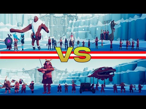 (full)VIKING FACTION Vs ALL FACTIONS(full)| TABS - Totally Accurate Battle Simulator