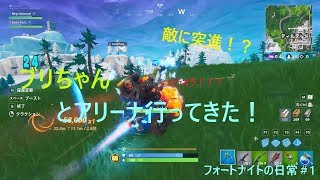 フォートナイトの日常＃1 ブリちゃんとアリーナ！