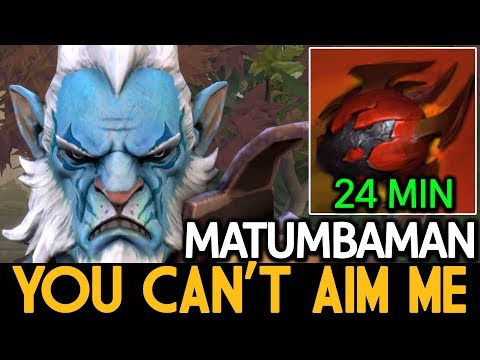 MATUMBAMAN [Phantom Lancer] 24min Heart ► You Can't Aim Me 7.14 Dota 2