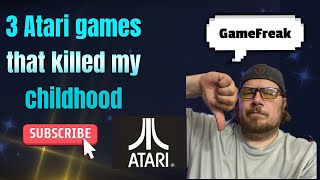 Atari: 3 games that SHOULD have been good, but failed. #atari #retrogaming #videogames