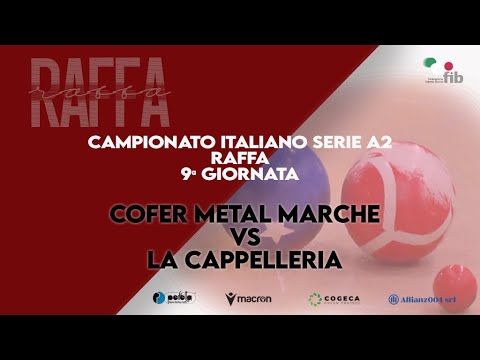 Cofer Metal Marche Vs La Cappelleria | C.I. Raffa serie A2 girone 1 - 9a Giornata