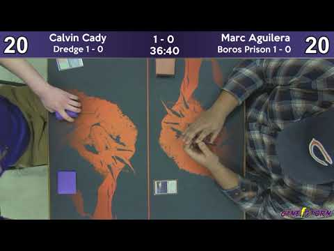 Calvin Cady (Dredge) vs Marc Aguilera (Boros Prison) - Sunday Night Modern 2/24/19