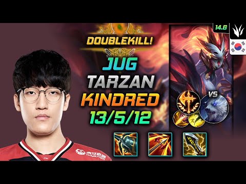 Kindred Jungle Build Tarzan Kraken Slayer Conqueror - LOL KR Challenger Patch 14.6