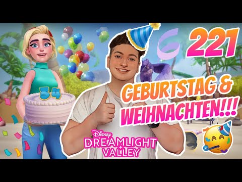 🔴 HAPPY BIRTHDAY OLLIJOLLY!! 🎉 Weihnachten & Geburtstag im Vallley 🎁 | #221 Disney Dreamlight Valley