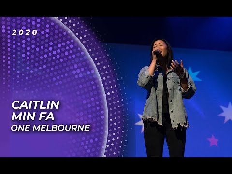 Caitlin Min Fa (Australian National Anthem) | ONE Melbourne 2020