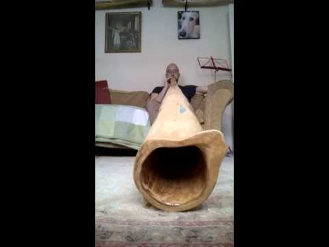 Multi drone didgeridoo made by mjsdidgeridoos in the key of D#