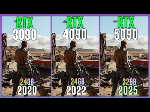 RTX 3090 vs RTX 4090 vs RTX 5090 - Test in 16 Games