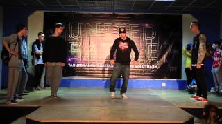 preview picture of video 'United Battle 2014 - Popping Solo, Professionals'