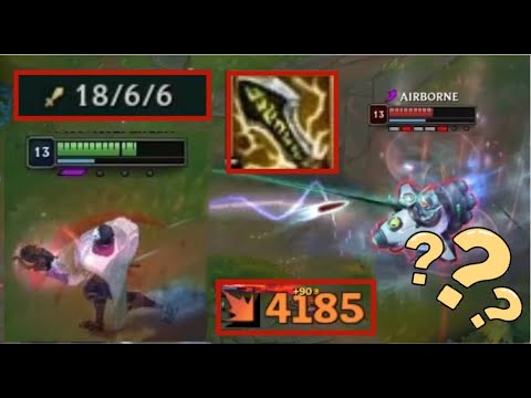 JHIN will be the T0 ADC with new INFINITY EDGE items - LOL 13.10 new version test
