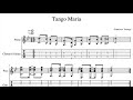 How to Play Tango Maria by Francisco Tarrega on Guitar with Tabs and Sheet Music
