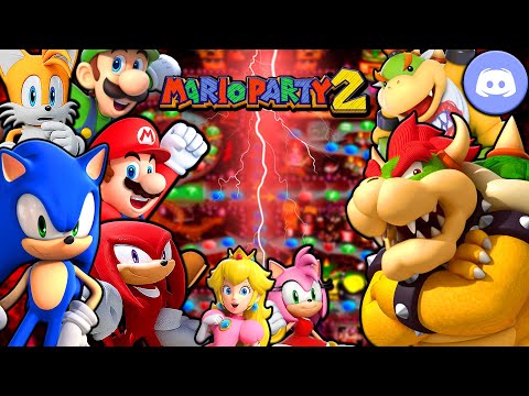 The Sonic Squad Fights Bowser in Mario Party 2!