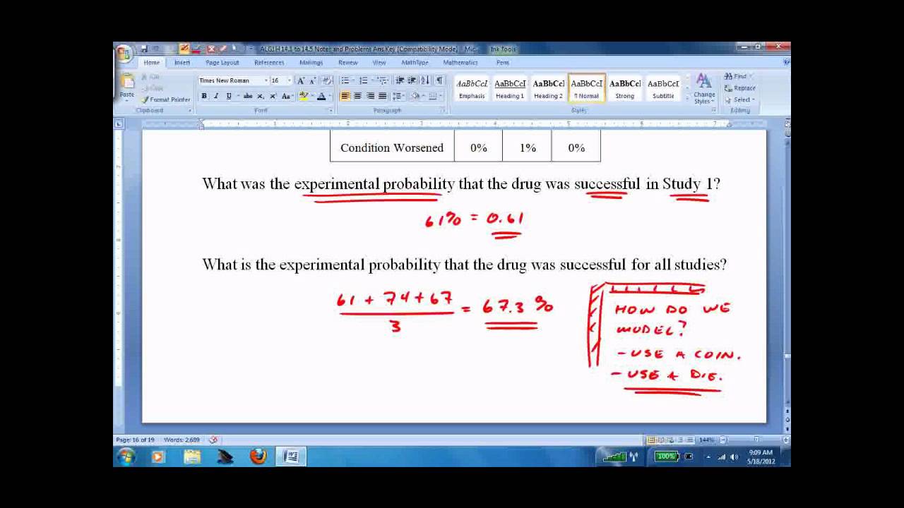 ALG1H 14.5 Probability Simulations.wmv