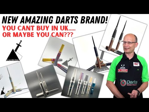 AMAZING NEW DARTS BRAND You Cant Buy In UK Or Can You? Caliburn Darts