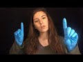 ASMR Eye And Ear Exam Focus Sleep Instructions Gloves Light Hearing Test