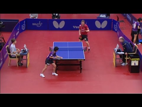 Table Tennis Safir Open 2015 - Jens Lundqvist Vs Tomokazu Harimoto - (1/2 Final)