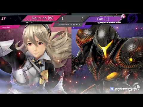 Smash à Lez Bi-Monthly #21 - Geurudo (Corrin, Ganondorf) Vs. FaB (Dark Samus, Cloud) - Grand Final