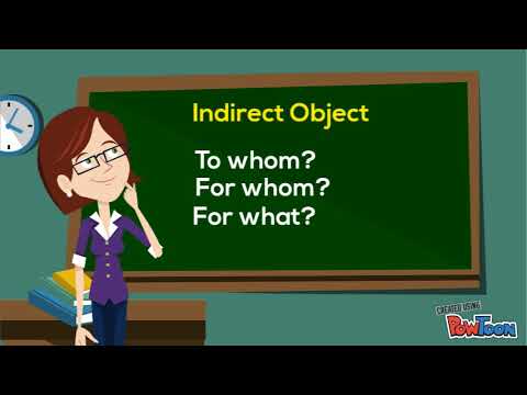 Direct Object vs Indirect Object