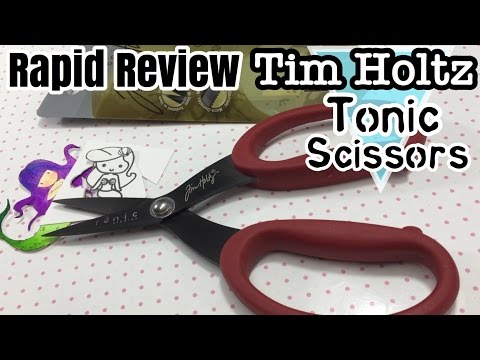 Tim Holtz Tonic 7in Scissors |Rapid Review  / | I'm A Cool Mom