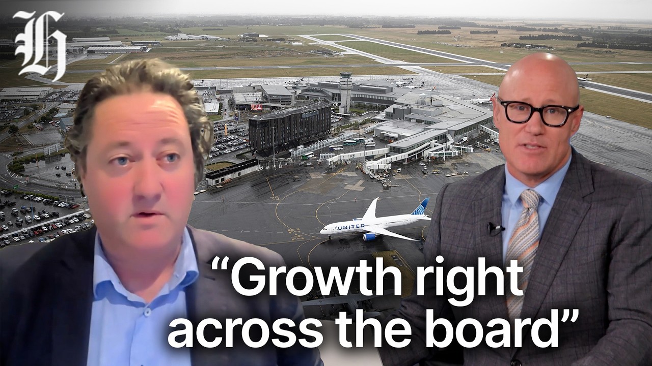 Christchurch International Airport CEO Justin Watson on the visitor surge | Herald NOW Business