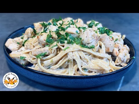 The Best Creamy Chicken Alfredo Pasta Recipe