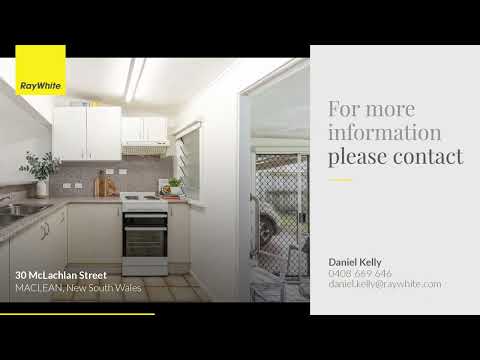 30 McLachlan Street, Maclean, NSW 2463, 2 rūma, 2 rūma horoi, House