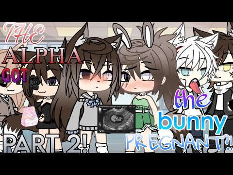 BUNNY IS HAVING A BABY?! part 2! 🐺🐇🤰 | gacha life Mini Movie GLMM