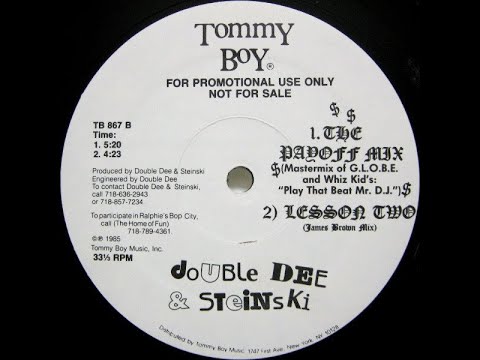 Double Dee & Steinski - Lesson 1, 2 & 3 (1985)