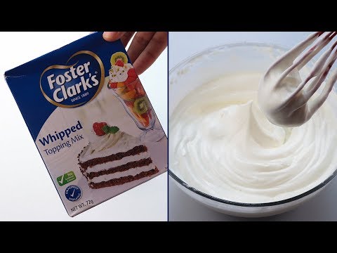 Whipped Cream | Foster Clark's Whipped Topping Mix