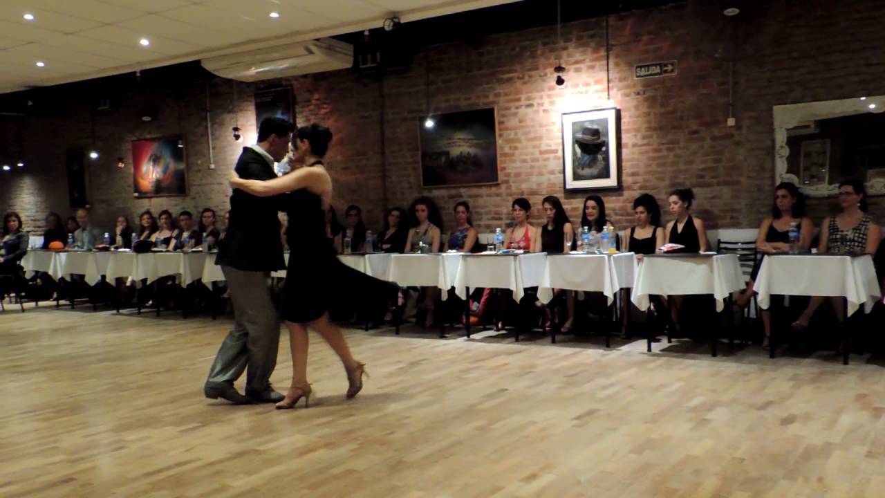 Mariel Filadoro y Diego Churquina