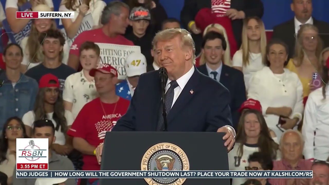 FULL EVENT: Trump Holds Massive Rally in Suffern, NY - 05/22/26
