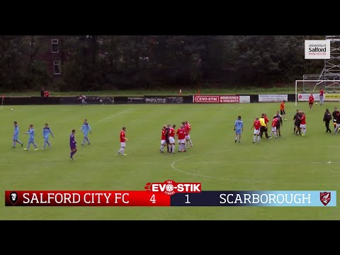 Salford City 4-1 Scarborough Athletic - Evo-Stik First Division North 16/08/14