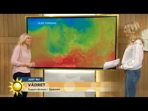 Så blir vädret i långhelgen - Nyhetsmorgon (TV4)