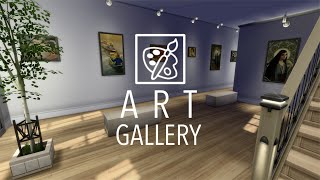 Building an art gallery in The Sims 4