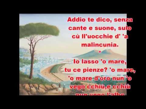 Poesia NapoletanaAddio 'a Maria Poesia di Libero Bovio. Richard Clayderman (Nostalgia