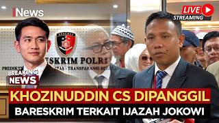 🔴LIVE - Khozinuddin CS Datangi Bareskrim Terkait laporan Suket Ijazah Gibran (22