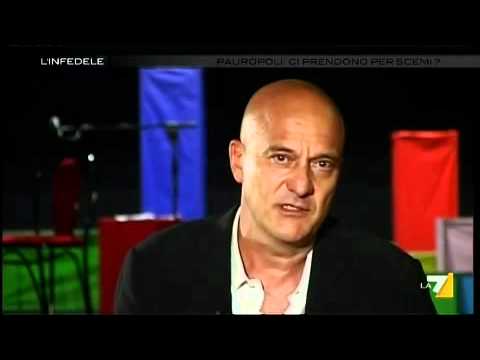 L'INFEDELE 23/O5/11 - CLAUDIO BISIO E L'APPOGGIO A PISAPIA