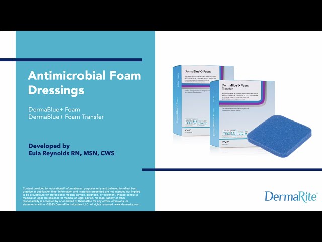 Antimicrobial Foam Dressings