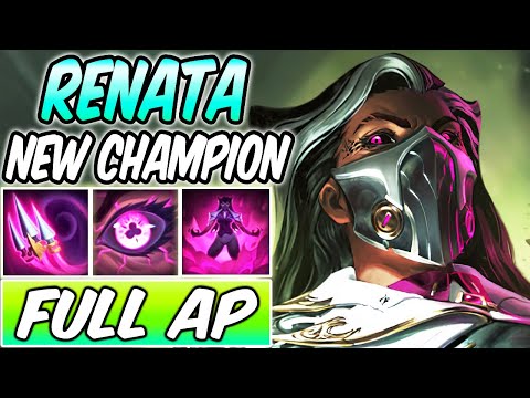 RENATA GLASC - NEW AMAZING CHAMPION MAKES ENEMIES ATTACK EACHOTHER | LEAGUE OF LEGENDS AP GAMEPLAY